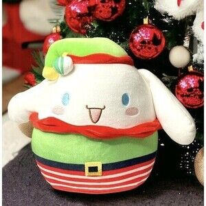 New 11" Squishmallows Cinnamoroll Elf Plush Doll Sanrio Hello Kitty Holiday